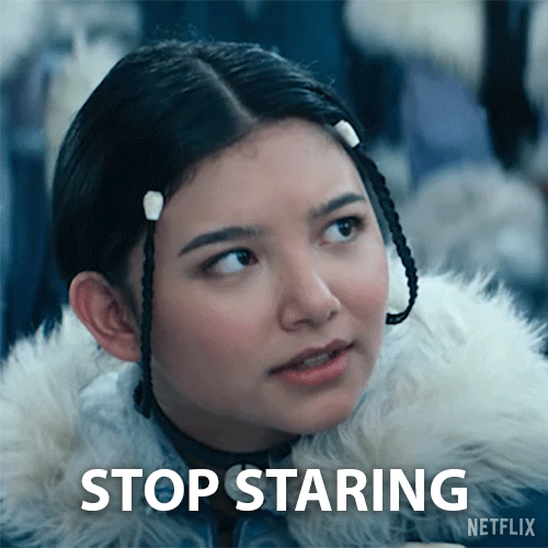 Stop Staring Avatar The Last Airbender GIF by NETFLIX