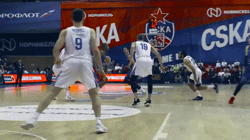 kyle hines basketball GIF by CSKA Moscow