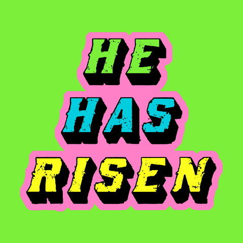 Easter Sunday Jesus GIF by GIPHY Studios 2023