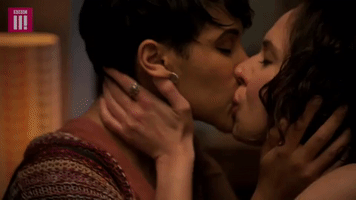 season 5 kiss GIF by BBC Three