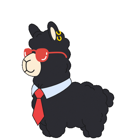White Collar Loop Sticker
