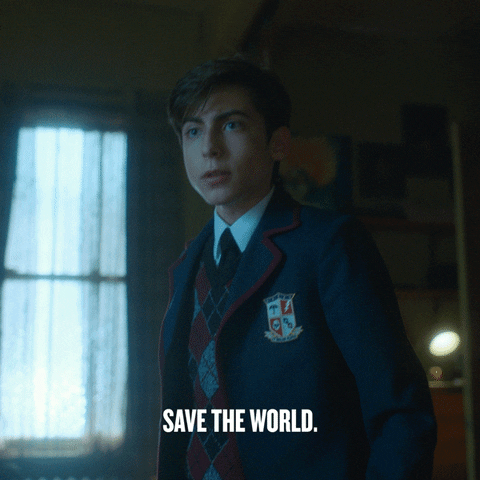 Netflix Hargreeves GIF by The Umbrella Academy
