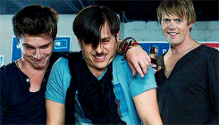xavier samuel laughing GIF