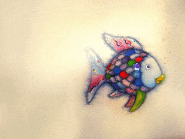 rainbow fish GIF