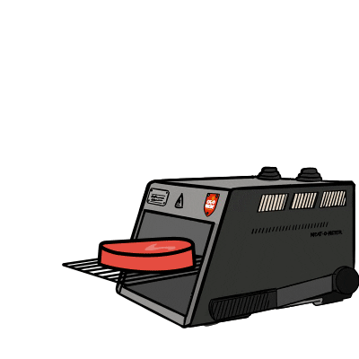 Grill Steak Sticker by Otto Wilde Grillers