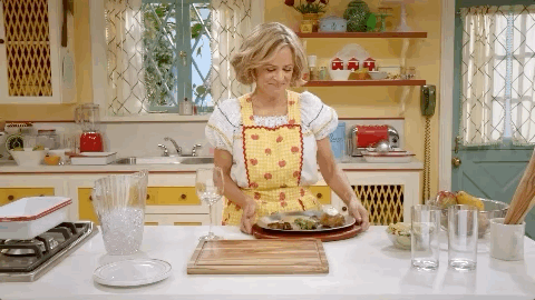 Amy Sedaris Cooking GIF by truTV’s At Home with Amy Sedaris - Find & Share on GIPHY