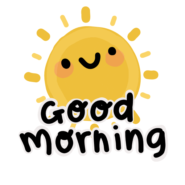 Good Morning Stickers - Find & Share on GIPHY