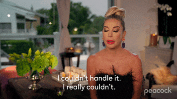 Real Housewives Wow GIF by PeacockTV