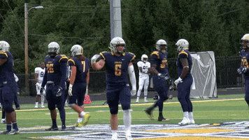 right now football GIF by Marian University