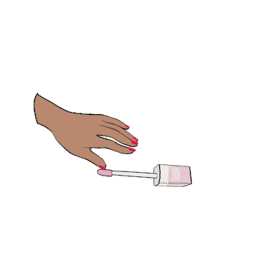 Cuties Nailpolish Sticker by Erika