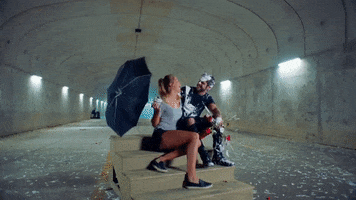 Music Video Umbrella GIF by Thomas Rhett