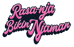 Text Rasa Sticker by Kedai - Sedjak 2019