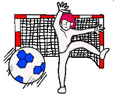 Handball Sticker