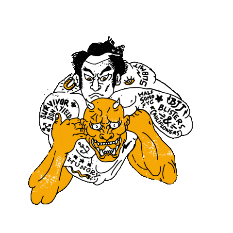 Halfsumo Collective Sticker