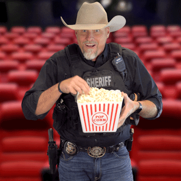 Sticker Popcorn GIF by Pinal County Sheriff's Office
