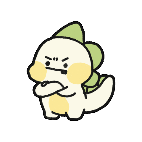Dino Idk Sticker