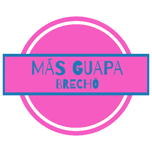 Más Guapa Brechó Sticker