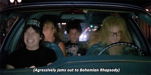bohemian rhapsody 80s GIF