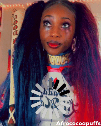 Not Listening Harley Quinn GIF