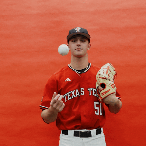 Jake Spindler GIF by Texas Tech Baseball