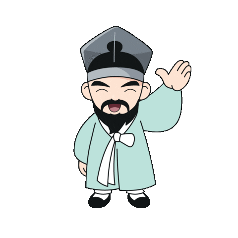 Happy 행복 Sticker