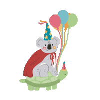 Happy Birthday Festival Sticker by dekleinevogelaar