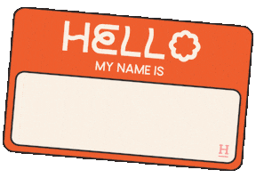 Tag Hello Sticker by Harper Wilde