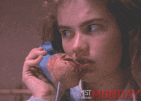 nightmare on elm street tongue GIF by FirstAndMonday