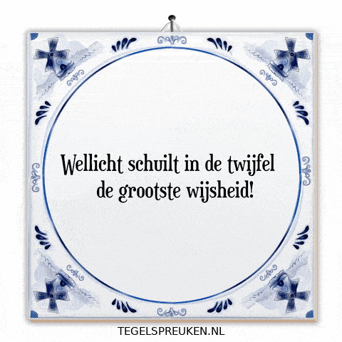 Wijsheid Spreuk GIF by Tegelspreuken.nl