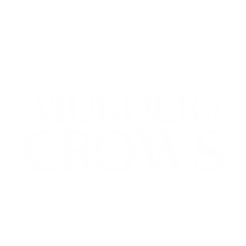 Murder Crows Sticker by Einhorn's Epic Productions