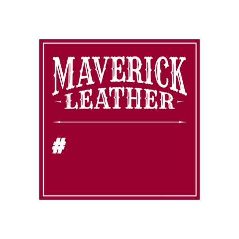 Leathercraft Hides Sticker by Maverick Leather Company