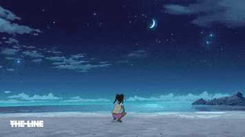 The Line Summer GIF by The Line Animation
