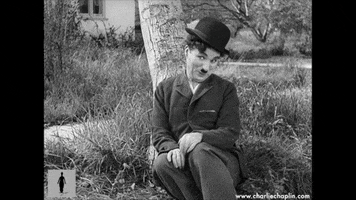 happy silent film GIF by Charlie Chaplin