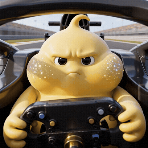 Driving Formula One GIF by Butter baby