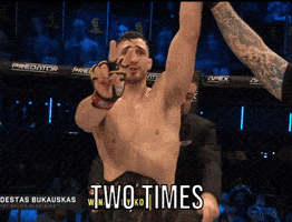 Two Times Ufc GIF by The Baltic Gladiator