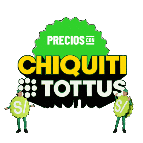 Supermercado Sticker by Tottus Perú