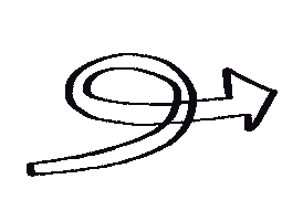 Arrow Sticker