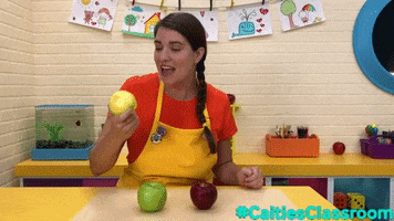 apples caities classroom GIF by Super Simple