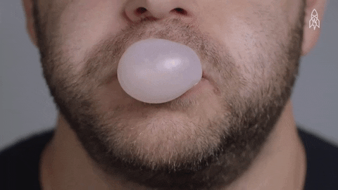 Confused Bubble Gum GIF by Great Big Story - Find & Share on GIPHY