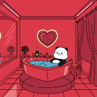 I Love You Hearts GIF by Kanpai Pandas