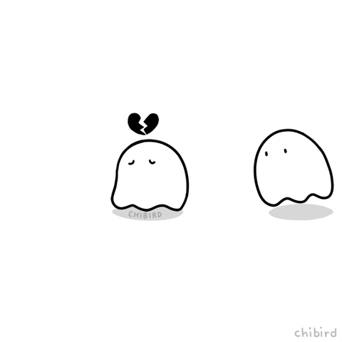 Ghost Hug GIF by Chibird