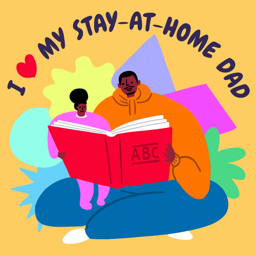 I love my stay at home dad GIF