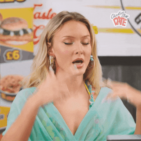 Zara Larsson Thinking GIF by Chicken Shop Date