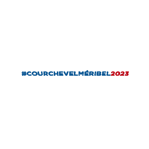 Meribel Sticker by Courchevel Méribel 2023