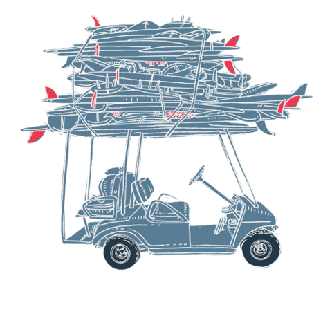 San Clemente Coffee Sticker by Bear Coast