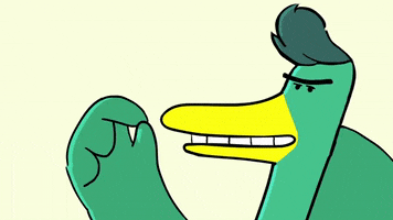 sassy duck GIF by Cartoon Hangover