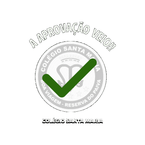 Vestibular Sticker by Colégio Santa Maria