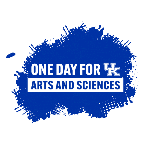 Uky Onedayforuk Sticker by UK College of Arts and Sciences