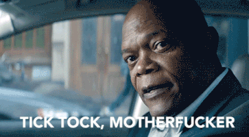 Samuel L Jackson Hurry GIF