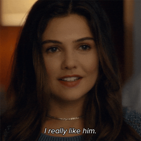 i like him danielle campbell GIF by CBS